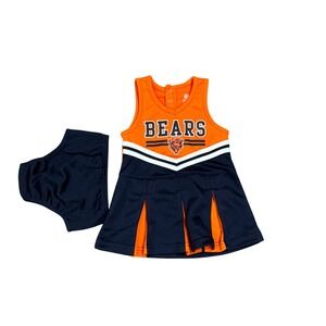 Chicago Bears NFL Team Apparel 12M Cheerleader Outfit Set Infant Baby